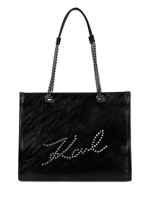 Karl Lagerfeld medium K/Skuare tote bag - Black