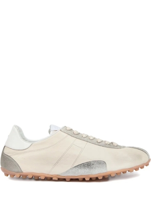 Maison Margiela suede panel sneakers - Yellow