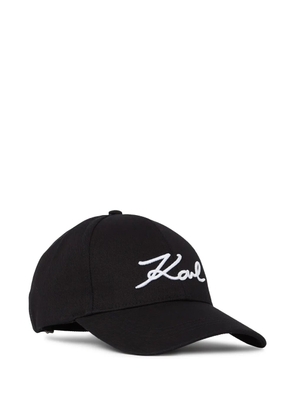 Karl Lagerfeld Signature cap - Black