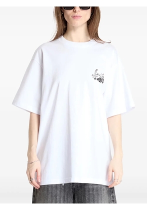 Awake NY graphic-print t-shirt - White