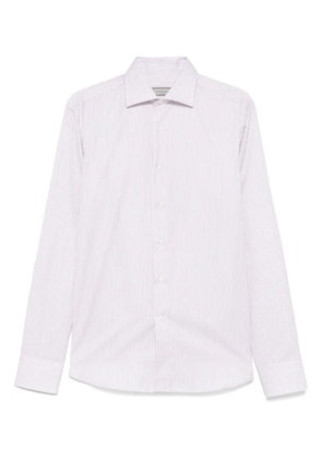 Canali striped shirt - Red