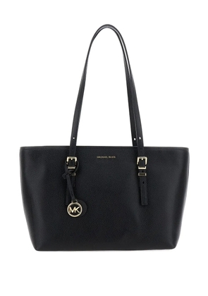 Michael Michael Kors textured leather shoulder bag - Black