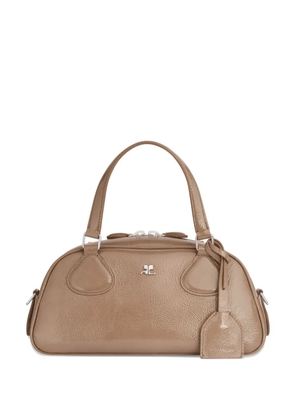 Courrèges Friday leather shoulder bag - Neutrals