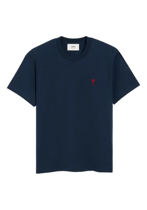 AMI Paris de Coeur monogram T-shirt - Blue