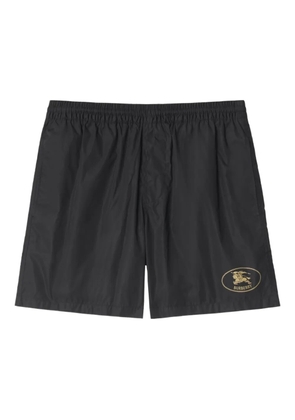 Burberry Knight Stamp swim shorts - Black