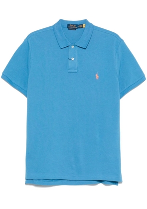 Polo Ralph Lauren Polo Pony-embroidered polo shirt - Blue