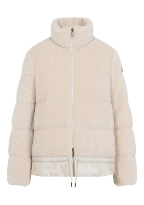 Moncler Cedre teddy down jacket - Neutrals