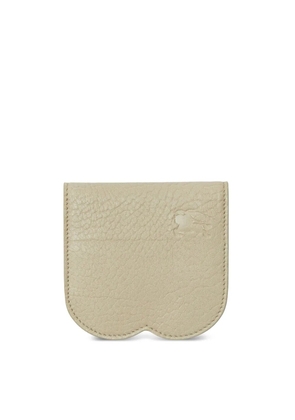 Burberry EKD leather cardholder - Neutrals