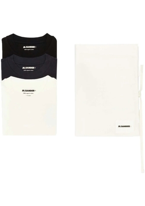 Jil Sander logo-patch T-shirt (pack of three) - White