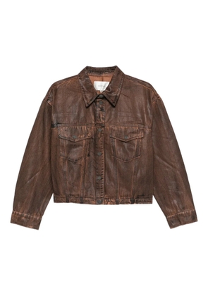 Gestuz GZcellie chest pocket jacket - Brown
