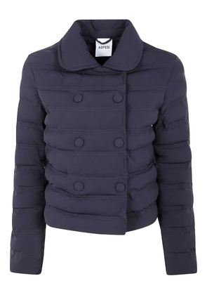 ASPESI double-breasted padded jacket - Blue