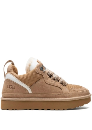 UGG Lowmel suede high-top sneakers - Neutrals
