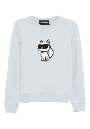 Karl Lagerfeld Ikon sketch sweatshirt - Blue