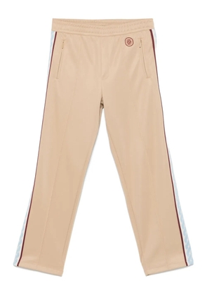 Drôle De Monsieur side-stripe track pants - Neutrals