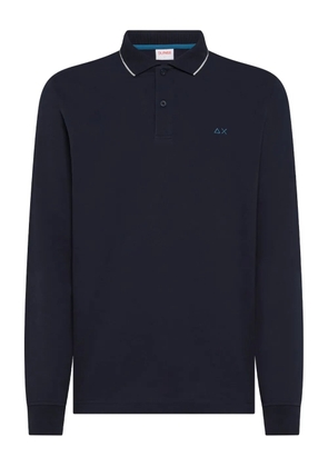 Sun68 long-sleeve polo shirt - Blue