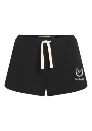 Karl Lagerfeld Hotel Karl sweatshorts - Black