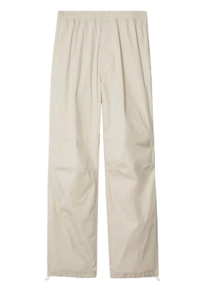 Burberry straight-leg drawstring trousers - Neutrals