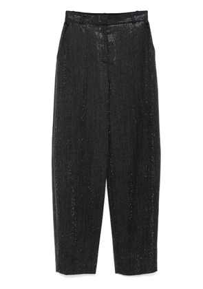 Alexander Wang clear bead hotfix trousers - Grey