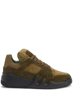Giuseppe Zanotti Talon logo-patch sneakers - Brown