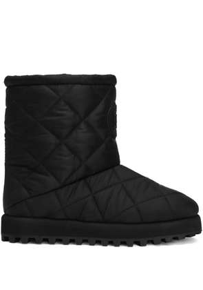 Dolce & Gabbana quilted ankle boots - Black