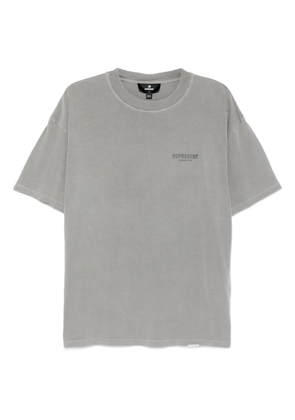 Represent logo-print T-shirt - Grey