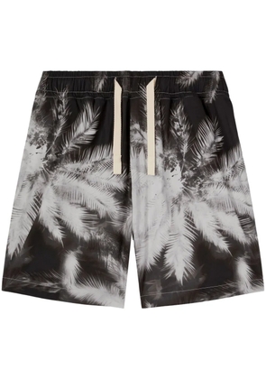 Palm Angels Blueprint Palms track shorts - Black