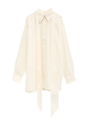 Willy Chavarria Cravat shirt - Neutrals