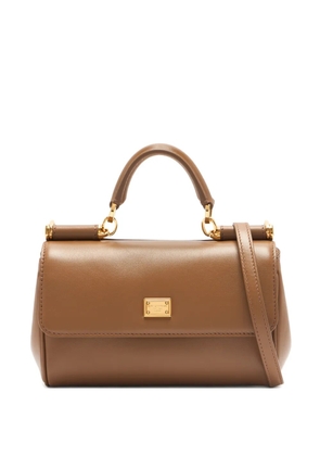 Dolce & Gabbana top-handle cross body bag - Brown