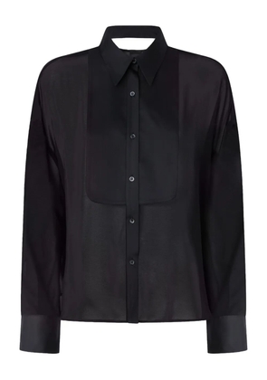 PINKO pleated-panel shirt - Black