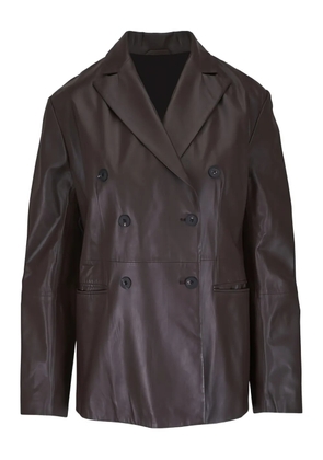 Antonelli Gin Tonic double-breasted pocket blazer - Brown