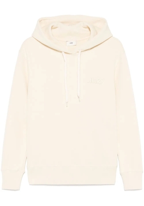 Autry logo-patch hoodie - Neutrals