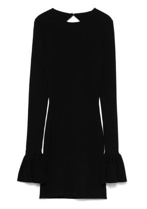 ROTATE BIRGER CHRISTENSEN knitted mini dress - Black