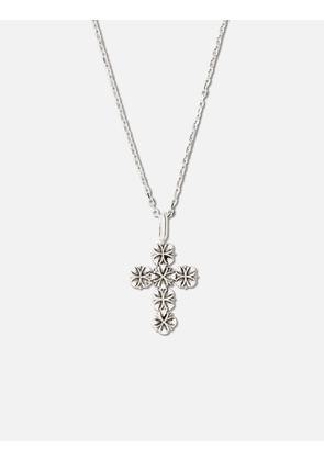 Maltese-cross Quadruplets Cross Pendant Necklace