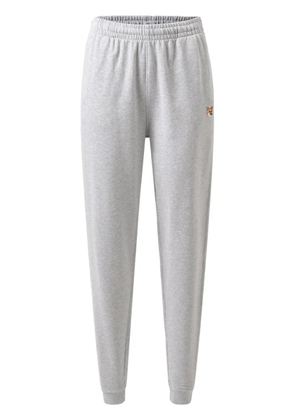 Maison Kitsuné Fox Head patch track pants - Grey