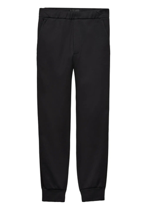 Prada duchesse detail track pants - Black