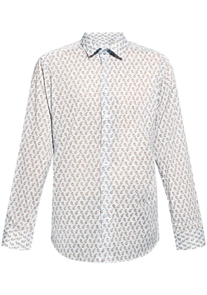 ETRO paisley-print cotton shirt - Blue
