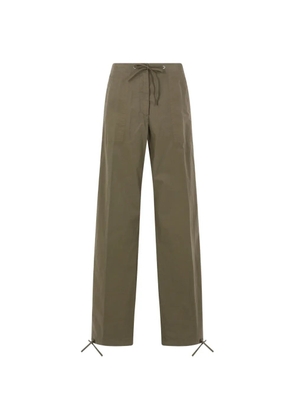 ASPESI drawstring-fastening trousers - Green
