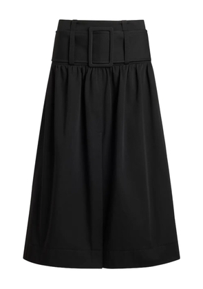 Patou belted gathered skirt - Black