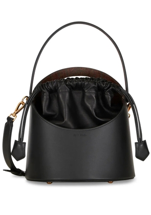 ETRO Saturno leather bucket bag - Black