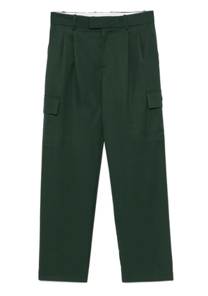 Drôle De Monsieur Le Pantalon Cargo Laine trousers - Green