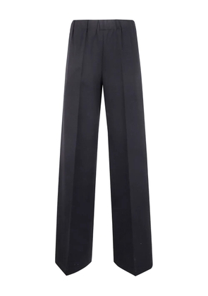 Liviana Conti elastic-waistband trousers - Black