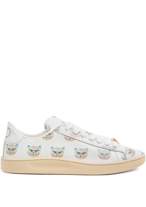 Valentino Garavani Royco Chat de la Maison-print sneakers - White