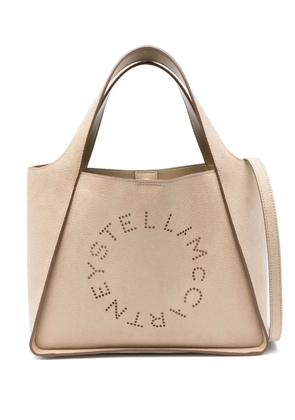 Stella McCartney Logo tote bag - Neutrals