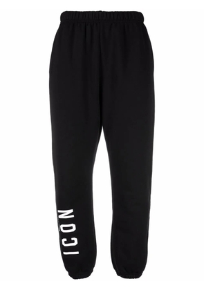 DSQUARED2 logo-print track pants - Black