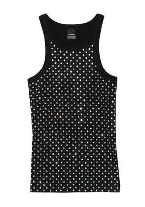 PINKO crystal-embellished tank top - Black