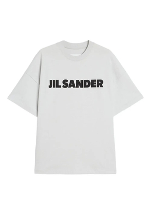 Jil Sander logo-print cotton T-shirt - Grey