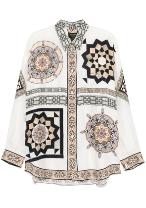 Camilla Make Me Your Mosaic shirt - White