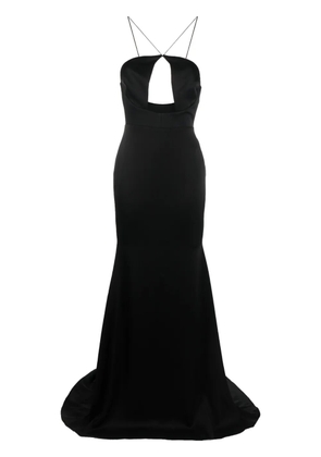 Alex Perry cut-out maxi dress - Black