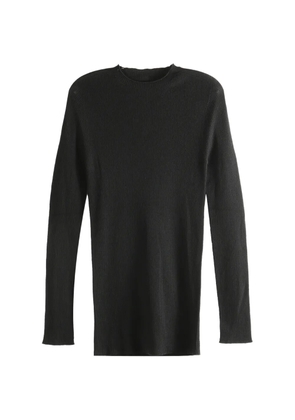 Rick Owens ribbed sweater - Black