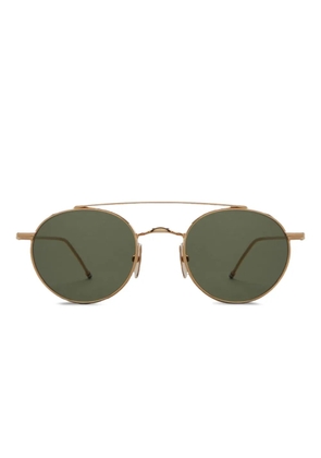 Thom Browne Eyewear double-bridge sunglasses - Gold